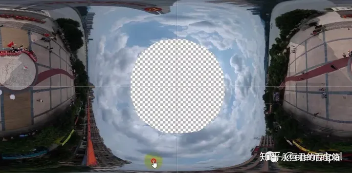 无人机拍摄球形全景图后如何“补天”?这里有个简便方法(图5) 无人机拍摄球形全景图后如何“补天”?这里有个简便方法(图5)