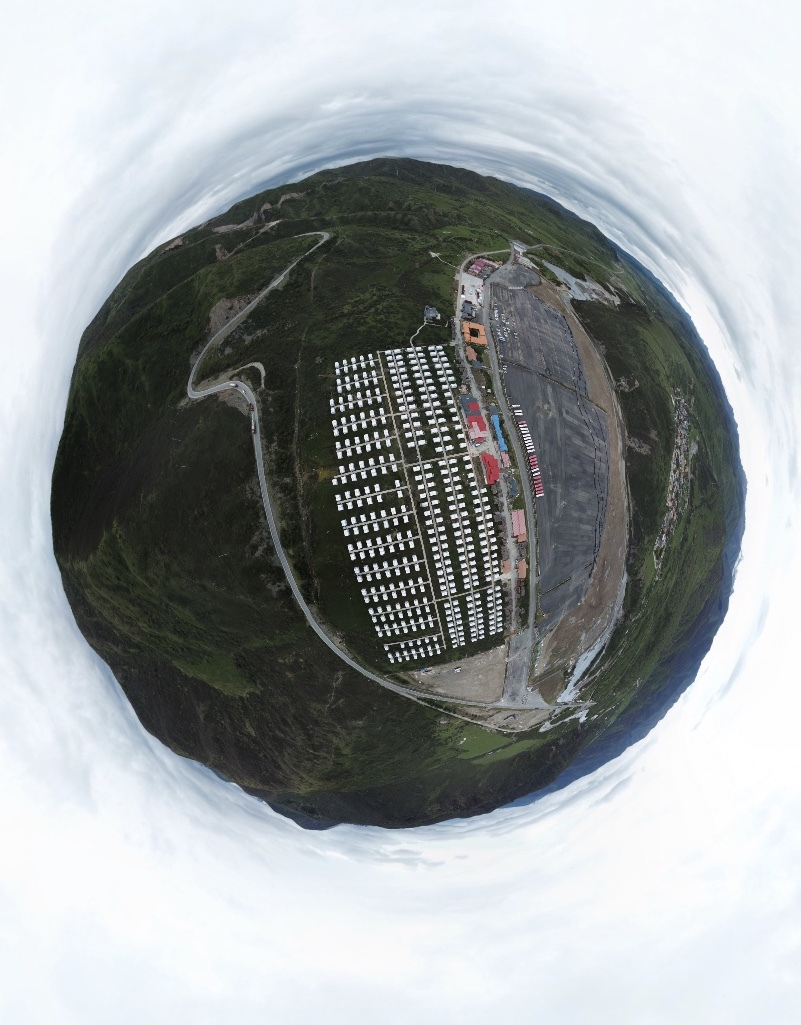 大疆球形全景的ps补天分享(图1) 大疆球形全景的ps补天分享(图1)