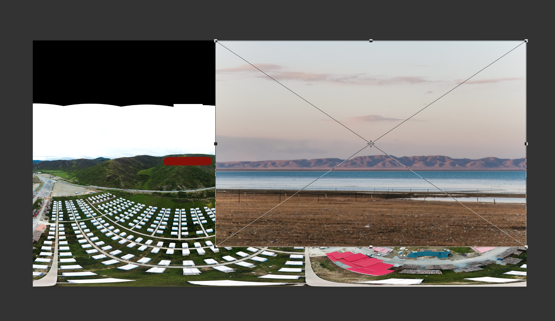 大疆球形全景的ps补天分享(图4) 大疆球形全景的ps补天分享(图4)