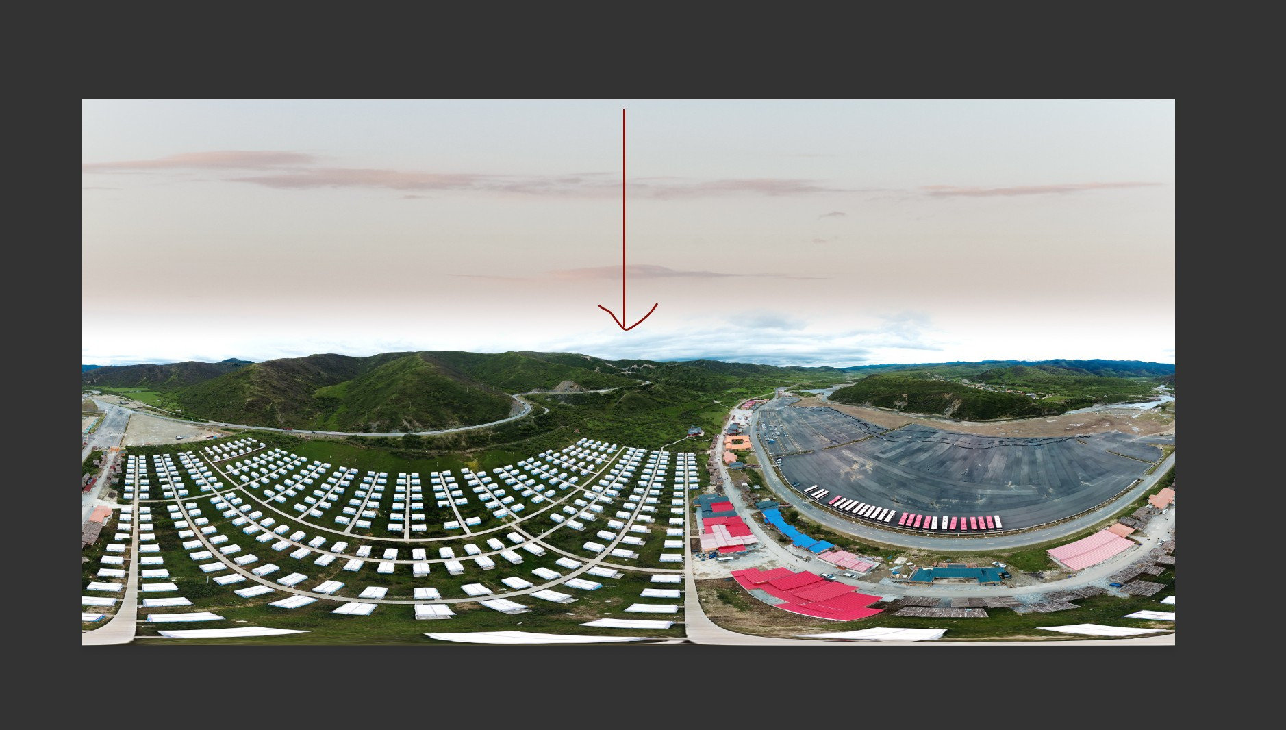 大疆球形全景的ps补天分享(图9) 大疆球形全景的ps补天分享(图9)