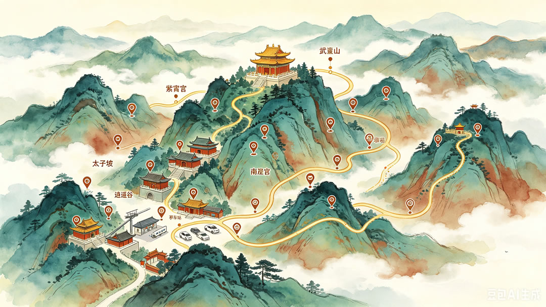 武当山祈福文旅小程序整体开发细化方案(图1)