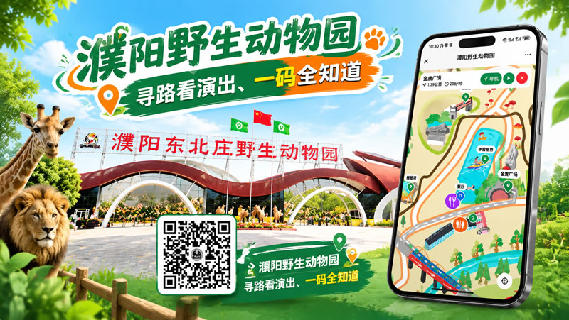 濮阳野生动物园:寻路看演出、一码全知道(图1) 濮阳野生动物园-宣传图片s.jpg